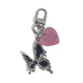 Bag Pendant Butterfly Cross Key Chain Heart Trinket Y2K Lava Thorn Zpaxo Style A
