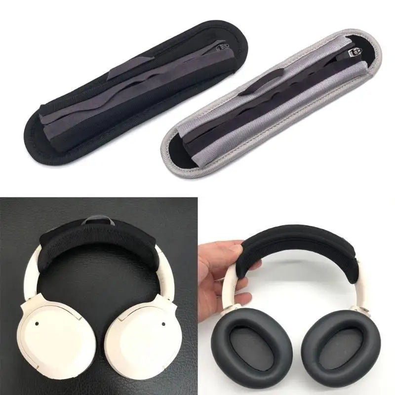 652F Headphone Headband Cover for Edifier W820NB W860NB Zipper Cushion Zpaxo