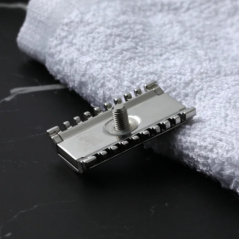 2026 Flash Sale! YAQI 1.50 OC Sentinel ssp ( 316 Stainless Steel ）Polished Safety Razor Head for Men With 1.5mm Blade Gap Zpaxo
