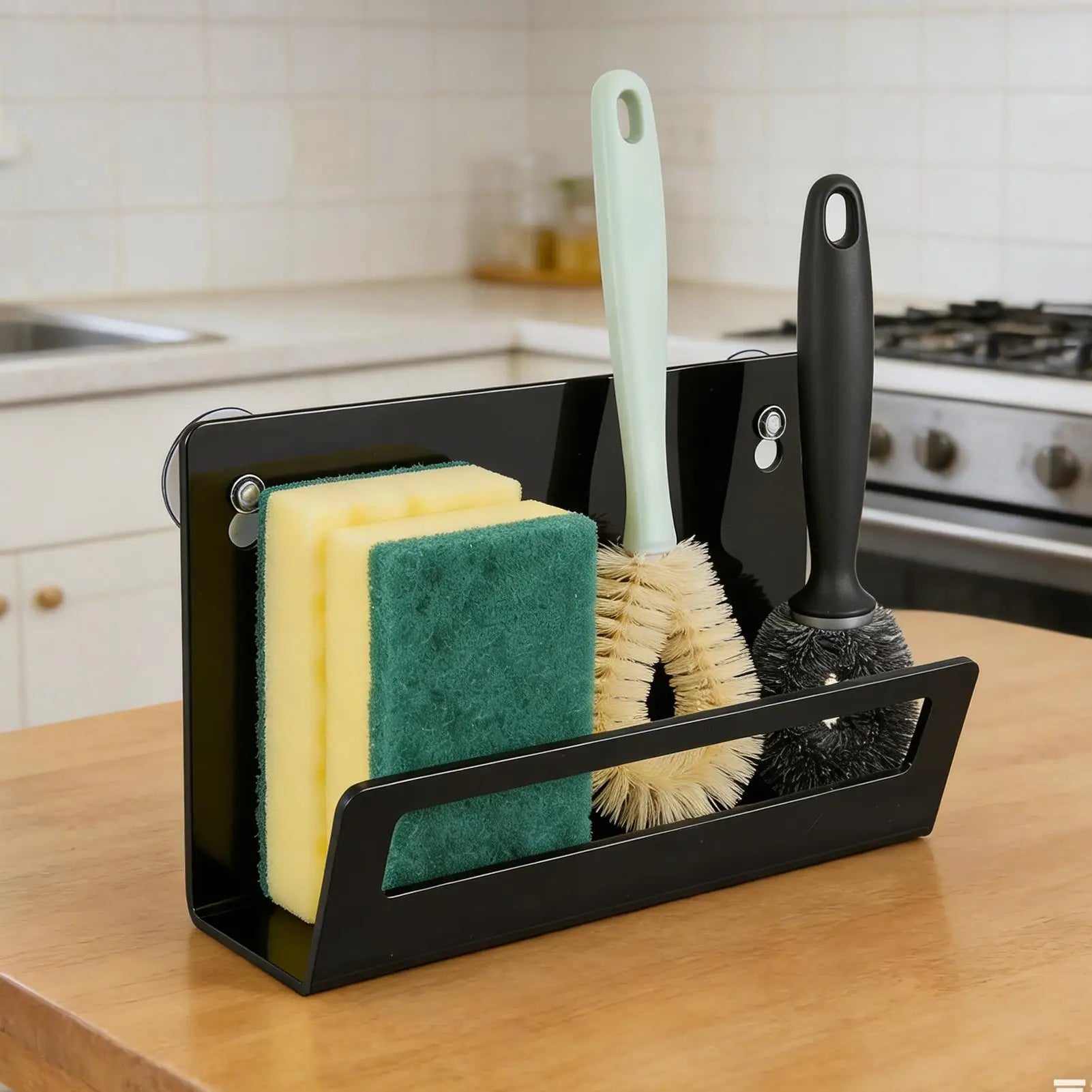Sink Sponge Holder Quick-draining Space-saving Kitchen Drainage Stand