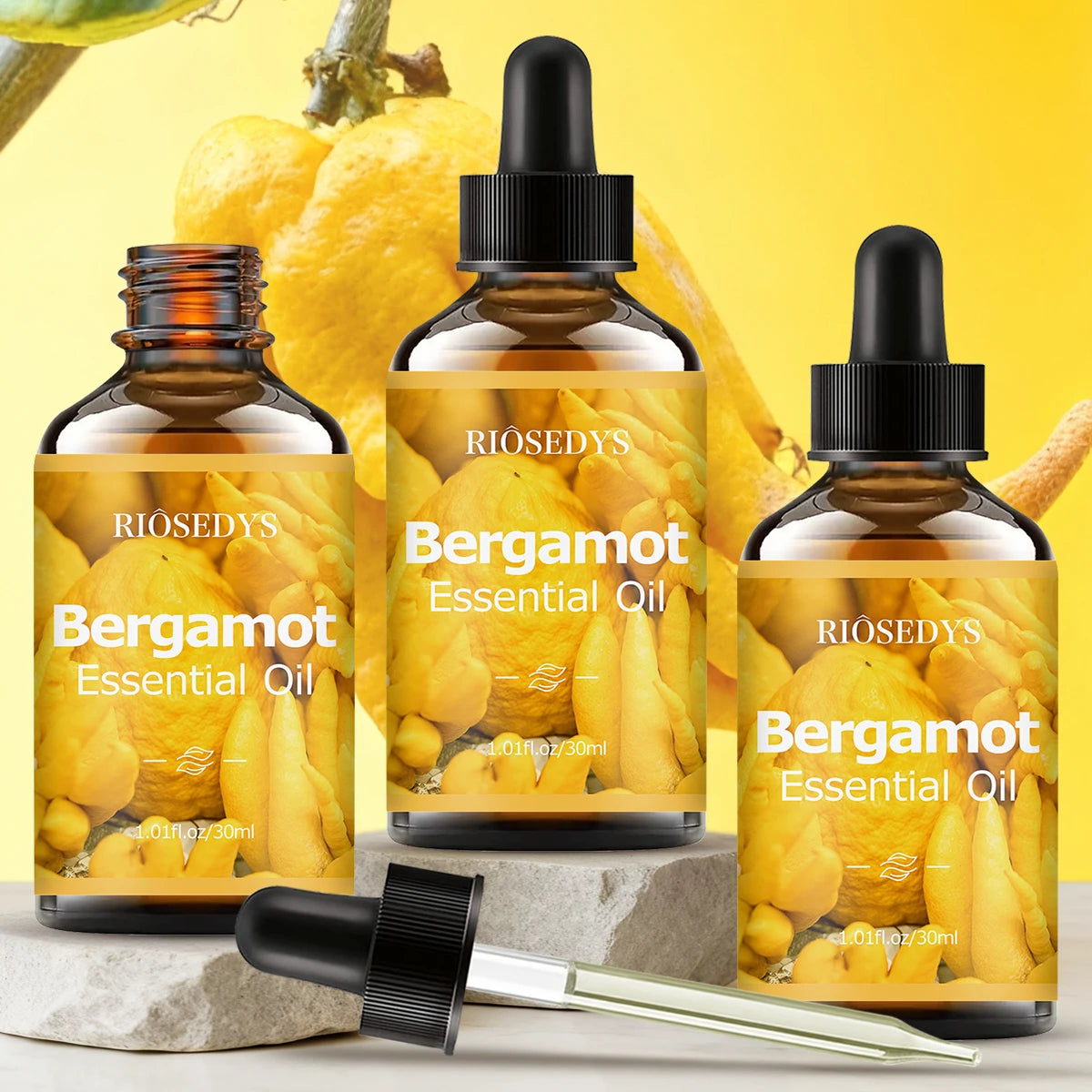 Bergamot essential oil, a premium perfume formula, suitable for body massage and hair care, and aromatherapy. Zpaxo