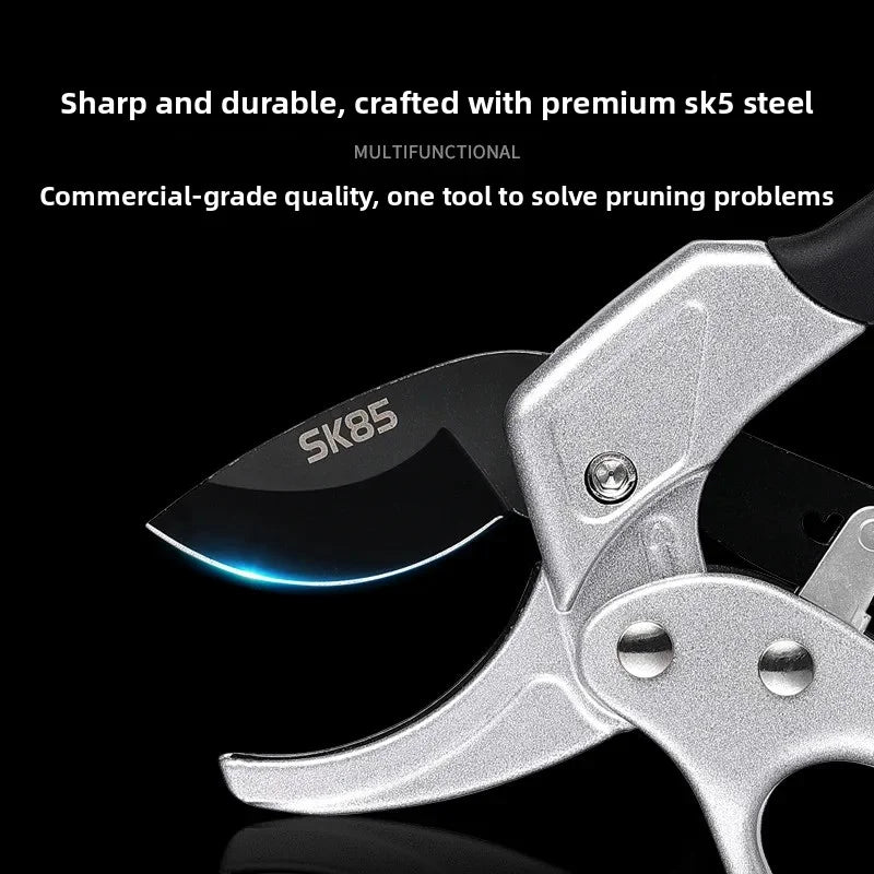 SK5 stainless steel rust resistant coarse pruning shears, pruning shears with pulleys, pruning shears for fruit trees, horticult Zpaxo