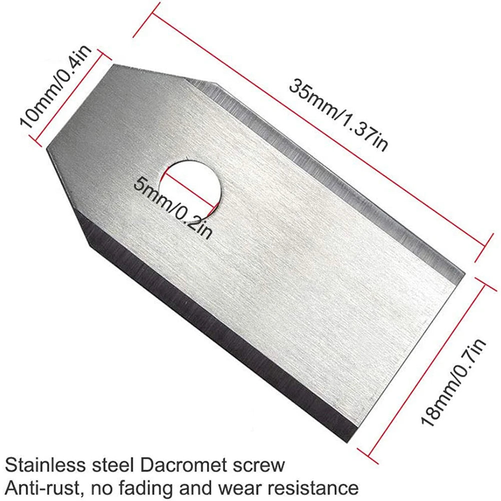 Lawn Mower Cutting Blades Stainless Steel Trimmer Sharp Husqvarna