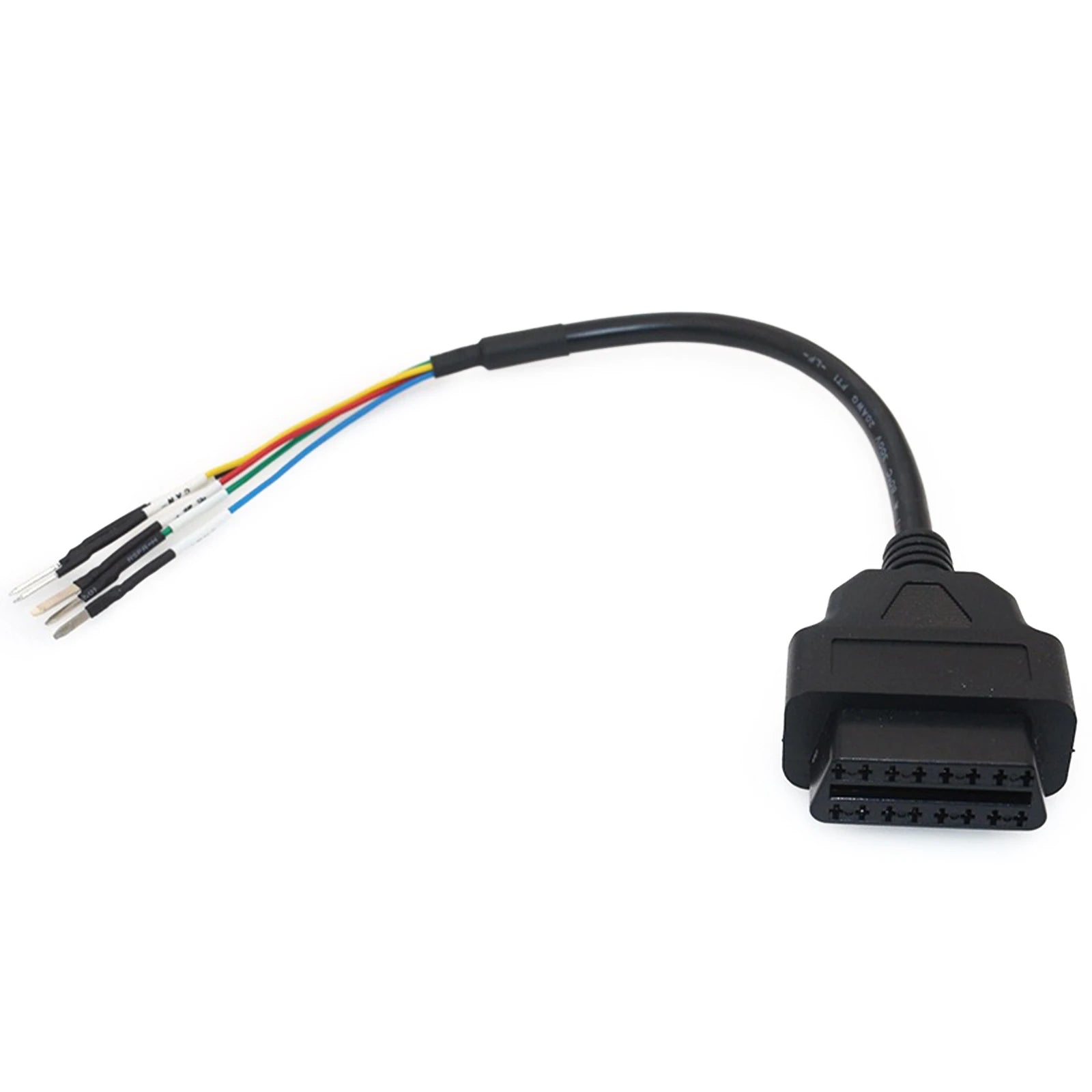 OBDII 16 Pin OBD OBD2 Female K Line CAN Jumper Tester Connector Car