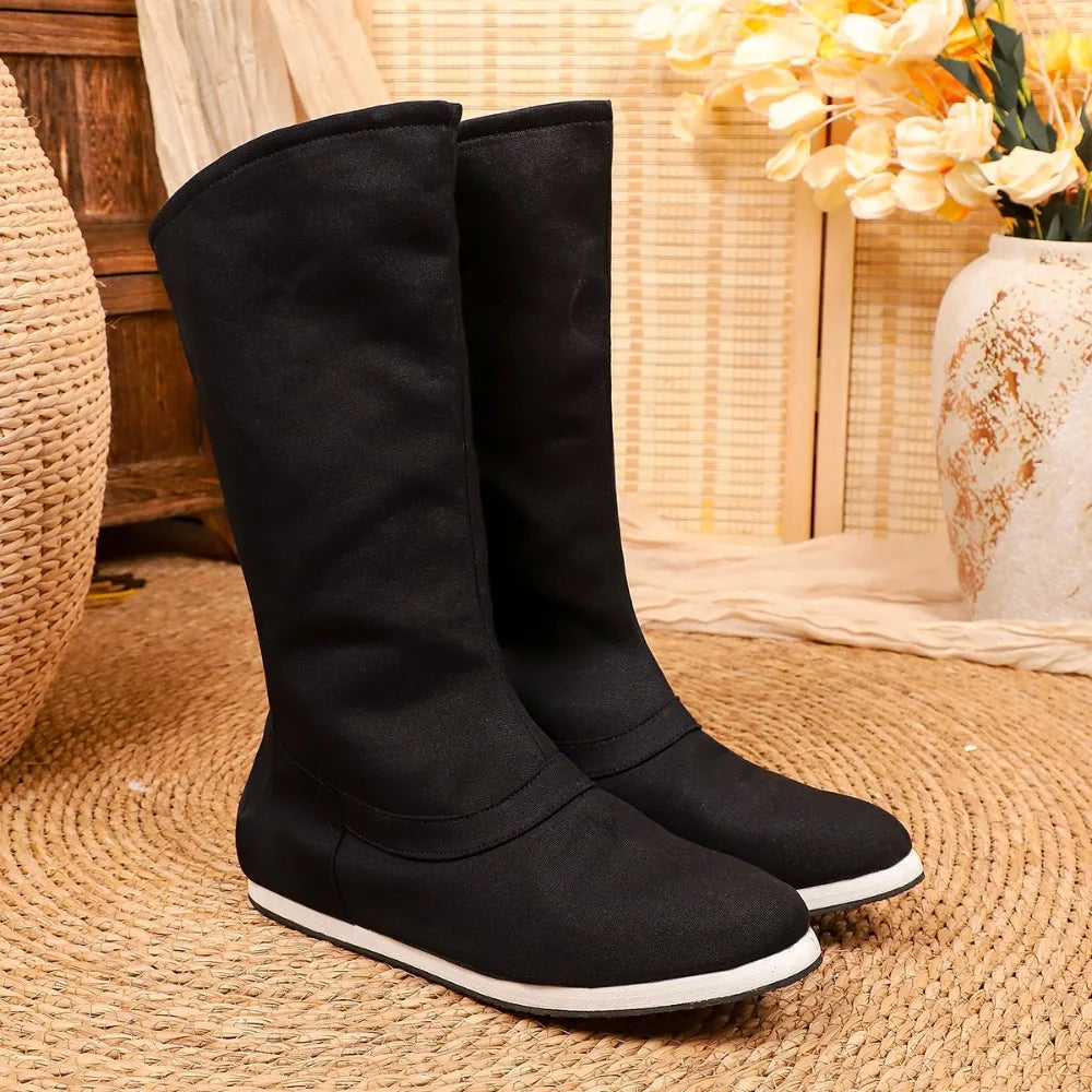 Traditional Kung Fu Boots Four Seasons Lightweight Canvas Hanfu