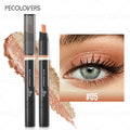 1PC Lazy Eye Shadow Stick Featuring a Unique Two-Tone Design, Adds a Touch of Shape, Waterproof, Long Lasting ，Enhances The Eyes Zpaxo 05