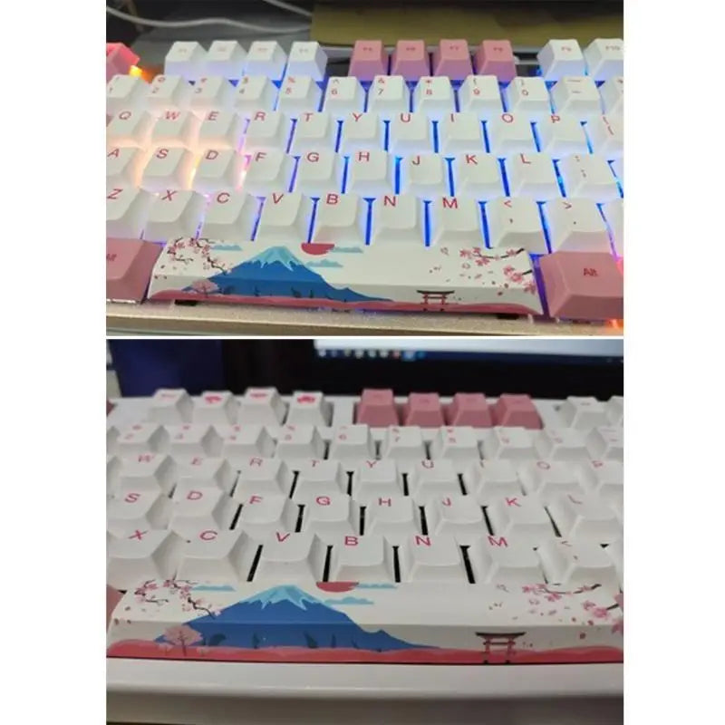 652F Durable PBT Keycap 6 25U Space Bar Mechanical Game Keyboard Zpaxo