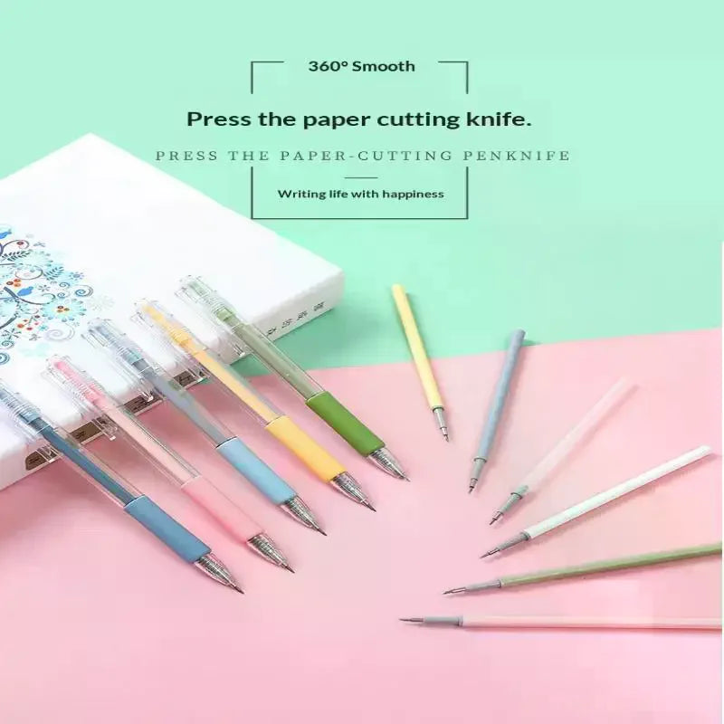 1Set Craft Cutting Paper Pen Cutter Tool Paper Cutting Carving Tools DIY Drawing Scrapbooking Perfectly Accessories Zpaxo