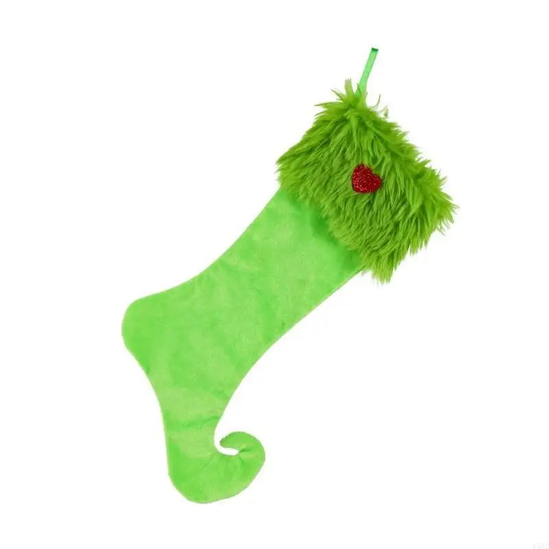Large Christmas Stocking Fabric Hanging Sock Mantels Holiday Packaging