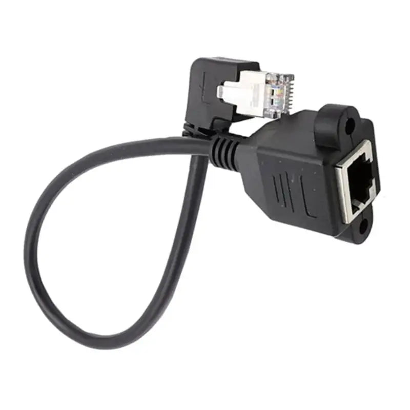 652F 90 Degree Ethernet Cable Left Right Up Down Bend Line Space Zpaxo Bend right CN