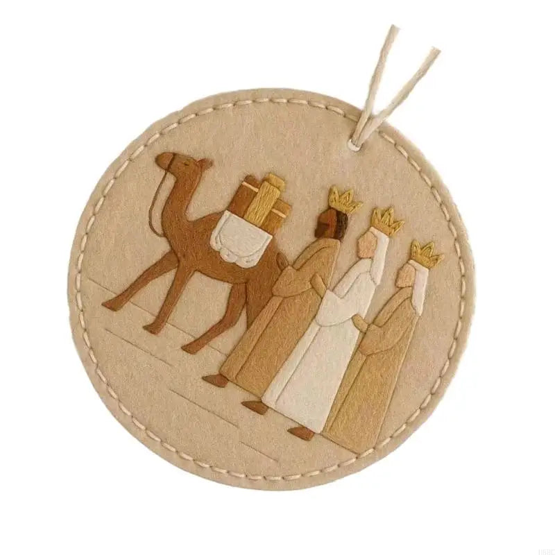 Handmade Nativity Scene Supplies Soft Felted Cloth Instructions