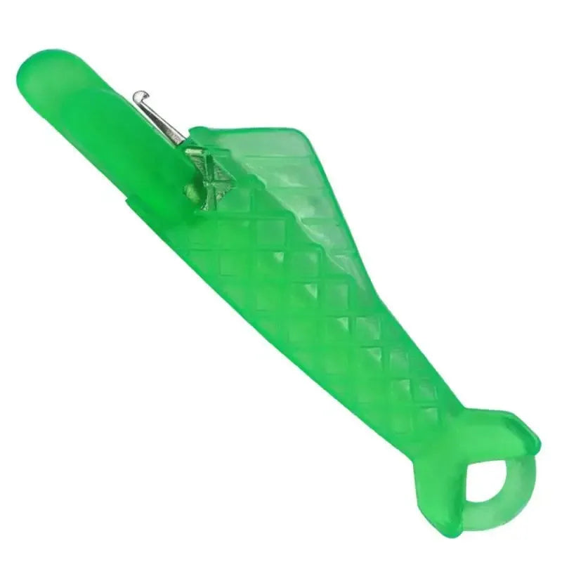 Mini Automatic Needle Threader With Hook Plastic Needle Sewing Machine Insertion Elderly Quick Changer Craft Accessories Zpaxo Small Green