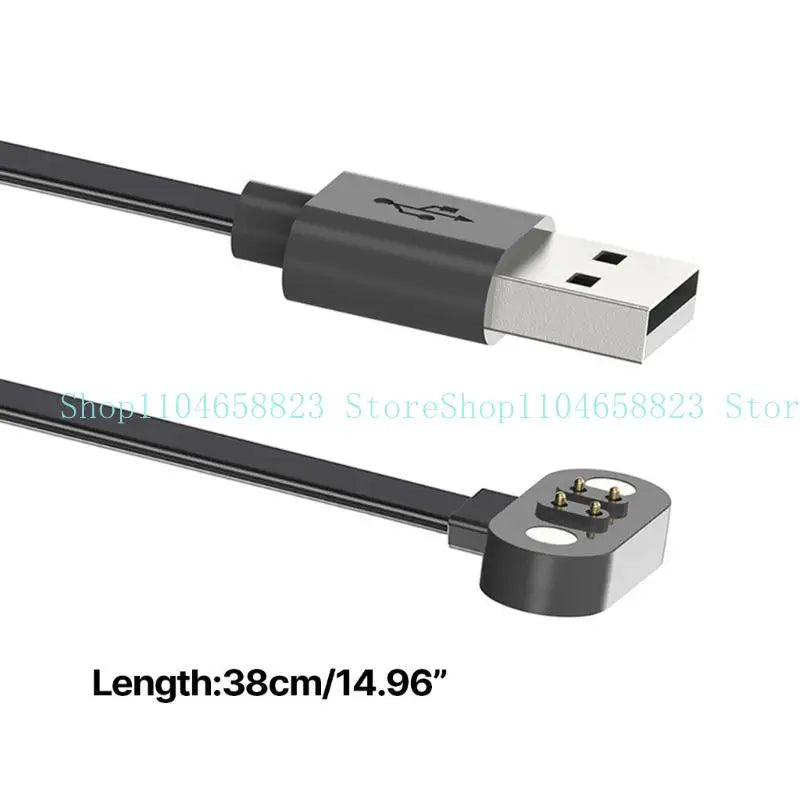 Stable and Reliable 4Pin Charging Cable for Mojawa RunPlus Earphones USB Power Cord Improve Charging Experience Zpaxo