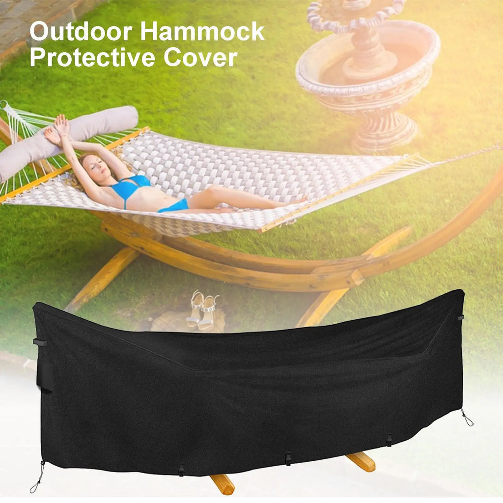 Hammock Cover Waterproof Heavy Duty UV Protection Outdoor Storage Hammock Cover for Summer Winter Camping Travel Hiking Climbing Zpaxo