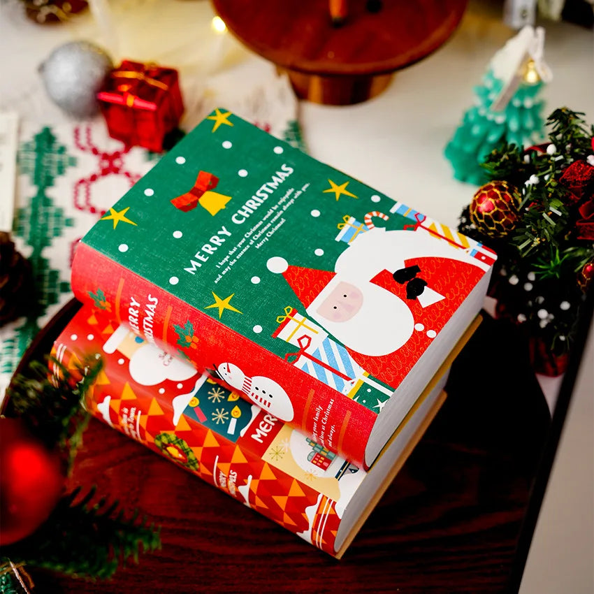 Christmas Magic Book Candy Gift Box – Xmas Party Decoration Holiday Gift Box Zpaxo