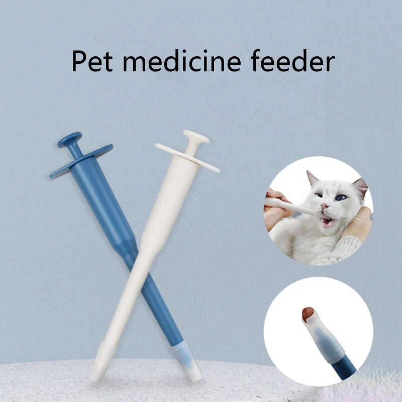 Pet Syringe Tablet Pill Gun Piller Push Dispenser Medicine Water Milk