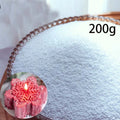 100/200g Sand Wax Ice Flower Wax Wholesale DIY Scented Candle Making Supplies Snowflake Wax Pearl Wax Sand Painting Materials Zpaxo 200g