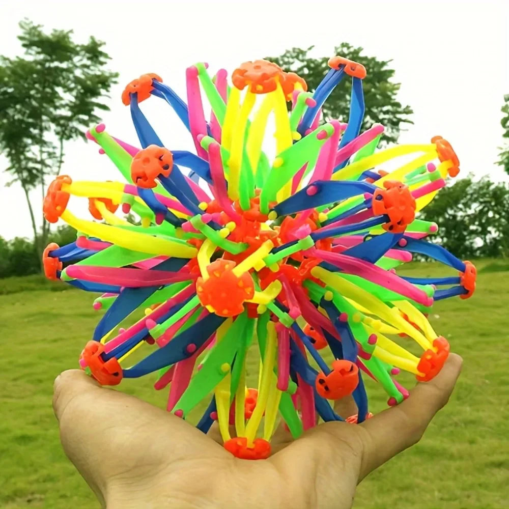 Large Retractable Ball Expandable Breath Toy Calming Stress Relief