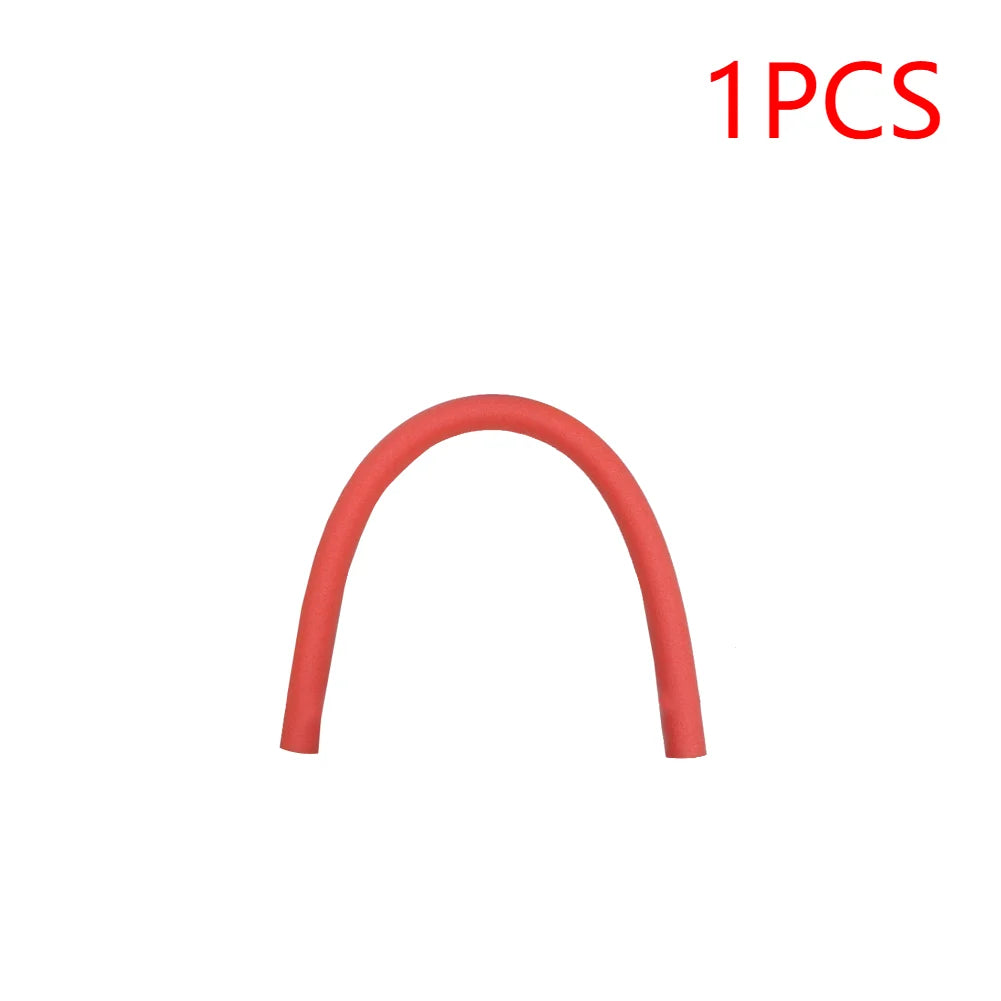 1/5PCS Portable Flexible EPE Learn Swimming Pool Noodle Water Float Floating Aid for Summer Swimming Aid Pool Underwater Scooter Zpaxo Red Hollow 1PC