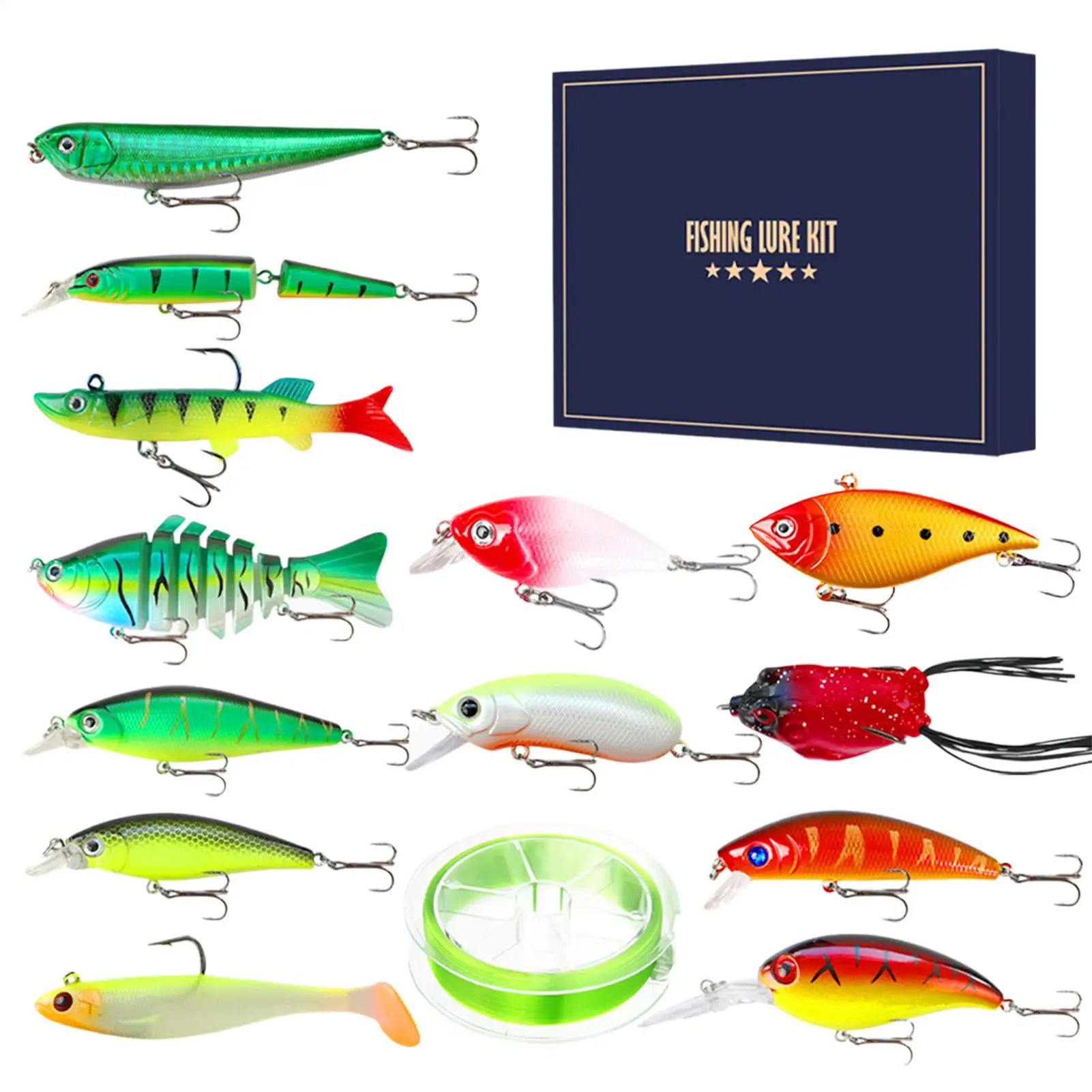 Fishing Lure Artificial Gear Outdoor Saltwater Freshwater River Lake