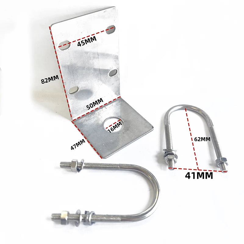 DIY Accessories Antenna Fixed Bracket Car Radio Transceiver Balcony Zpaxo