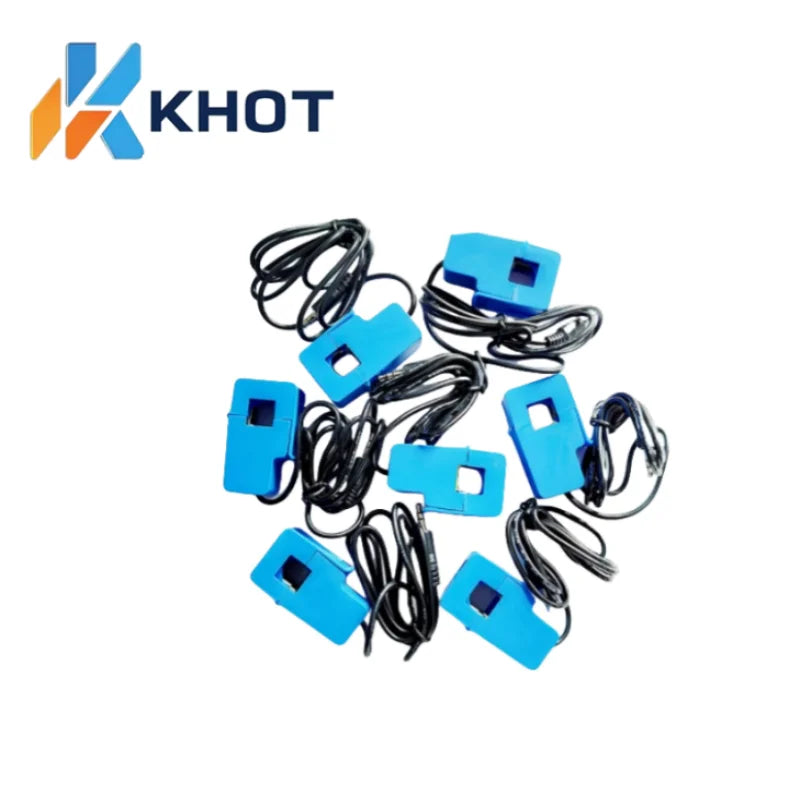 SCT-013-000 10A 15A 20A 50A 100A Open Closed Current Transformer SCT013 Non Invasive AC Current Sensor Split Type Current Transf Zpaxo