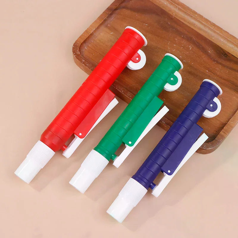 Pipette Aid Fast Release Pipette Pump Manual Pipettor Pump Use With Graduated Transfer Pipette VOL.2 Ml/10ml/25ml Zpaxo
