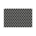 75x50cm Matte Black Honeycomb Car Window Sticker 3D Hexagonal Self-Adhesive Sun Shade Privacy Protection Film Zpaxo 1 PCS A
