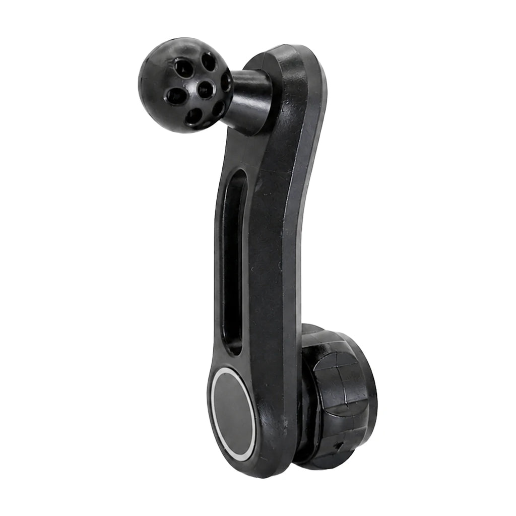 Round Joint Extension Arm Female Male Head Extender Rotating Rod Car Zpaxo Black