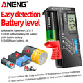 ANENG BT-168 Battery Testers Capacity Checkered Load Analyzer 9V AAA