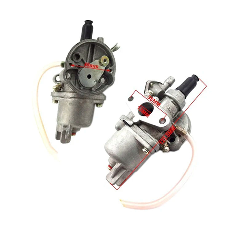 Carb Carburetor For 47cc 49cc Engine Parts Pocket Dirt Bike Mini Moto ATV Quad Zpaxo