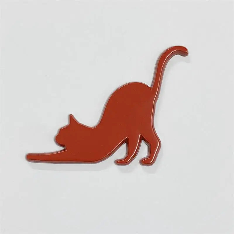 Cute 3D Metal Cat Sticker Personalized Car Emblem Originality Body Zpaxo A11