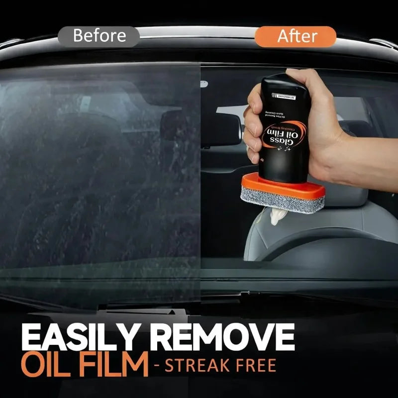Anti-Fog Car Windshield Oil Film Cleaner & Rain Repellent 100g