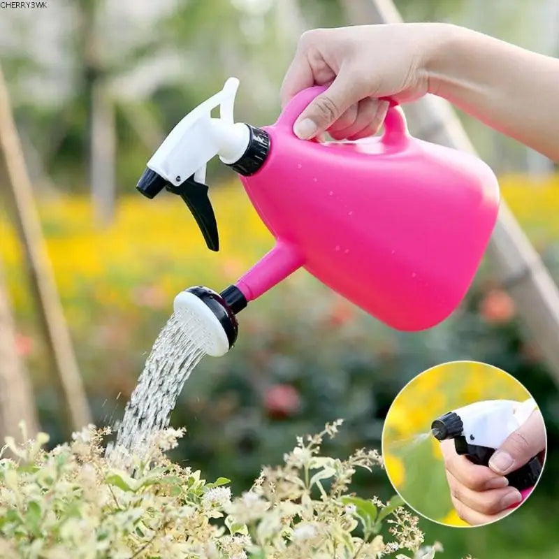 1L 2-in-1 Adjustable Spray Bottle & Plant Watering Can