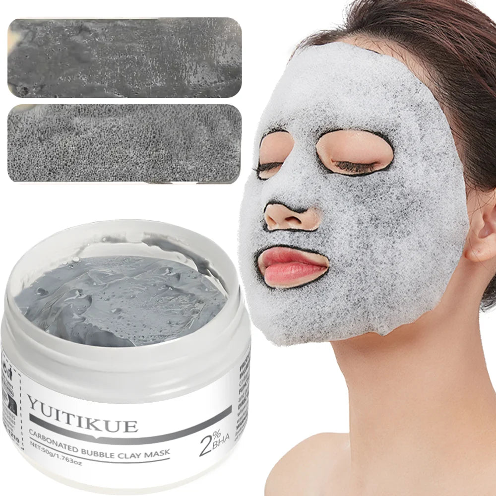 YUITIKUE Bubble Face Mask – Blackhead Removal & Pore Tightening Bubble Gel Face Mask Zpaxo