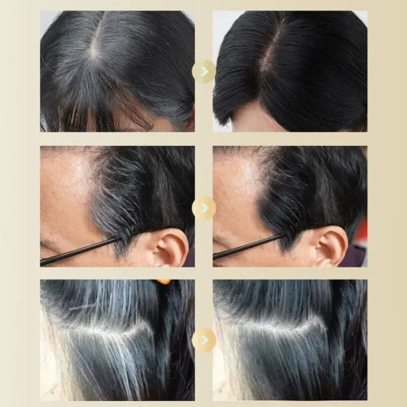 3Color 2in1 Hair Dye Stick Comb Touch-up Temporary Coloring Quick