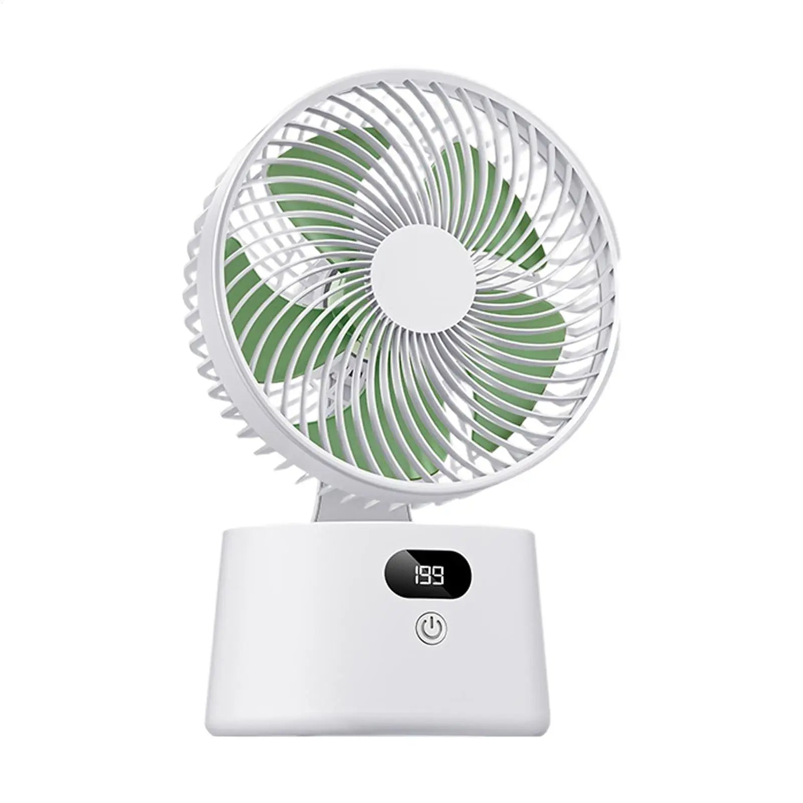 Fan For Bedroom Quiet Digital Display Bedside Air Circulator Fan For Bedroom Living Room Office Bedside Traveling Men Women Zpaxo