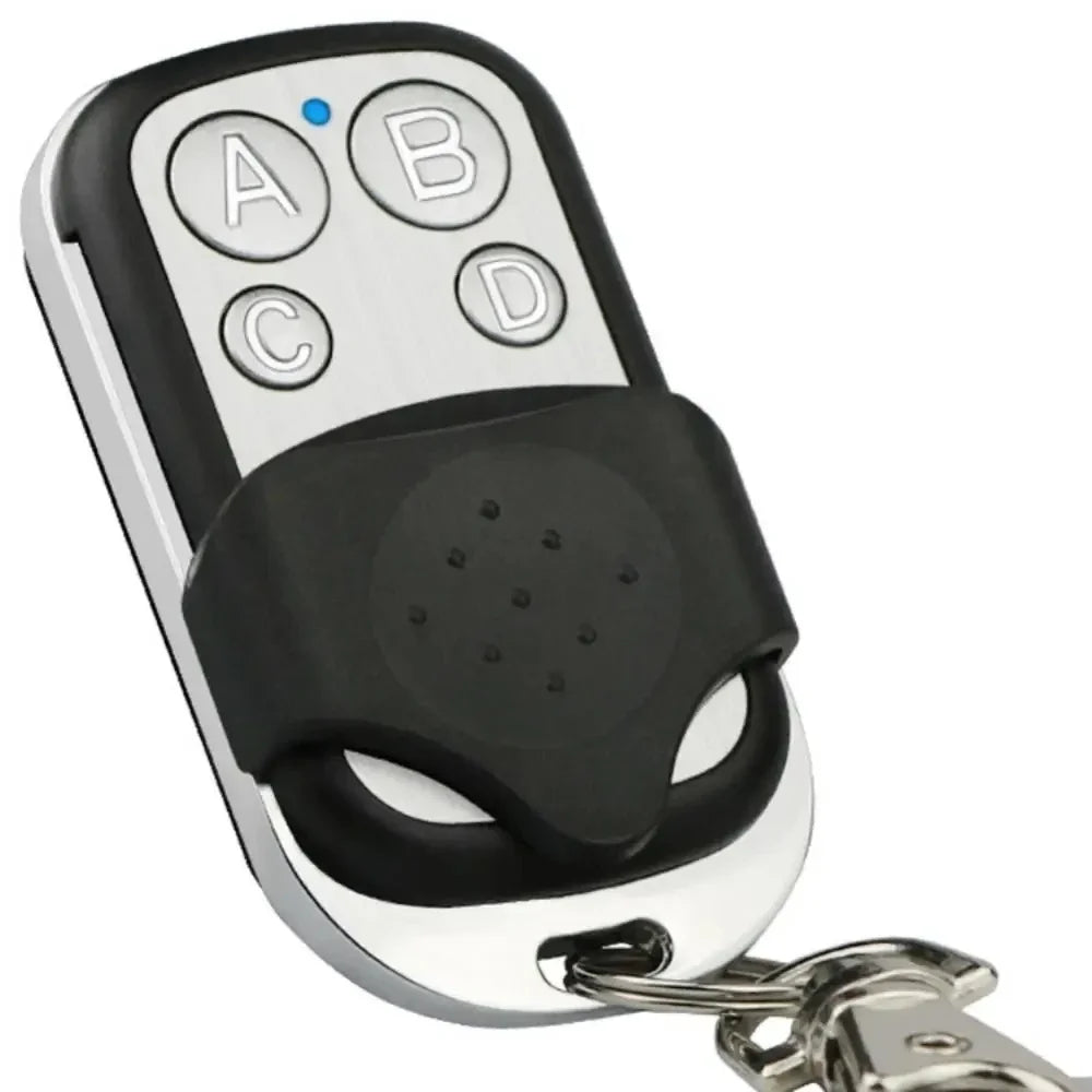 Metal Push Button Remote Control Transmitter ABCD Lock Unlock 4Button Zpaxo