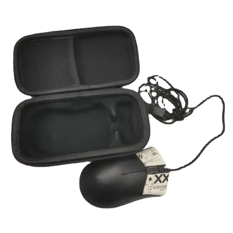 652F Mouse Carry Hard Case for DeathAdder Wireless Gaming Mouse Hard Storage Bags Carry Case with Hand Strap Zpaxo