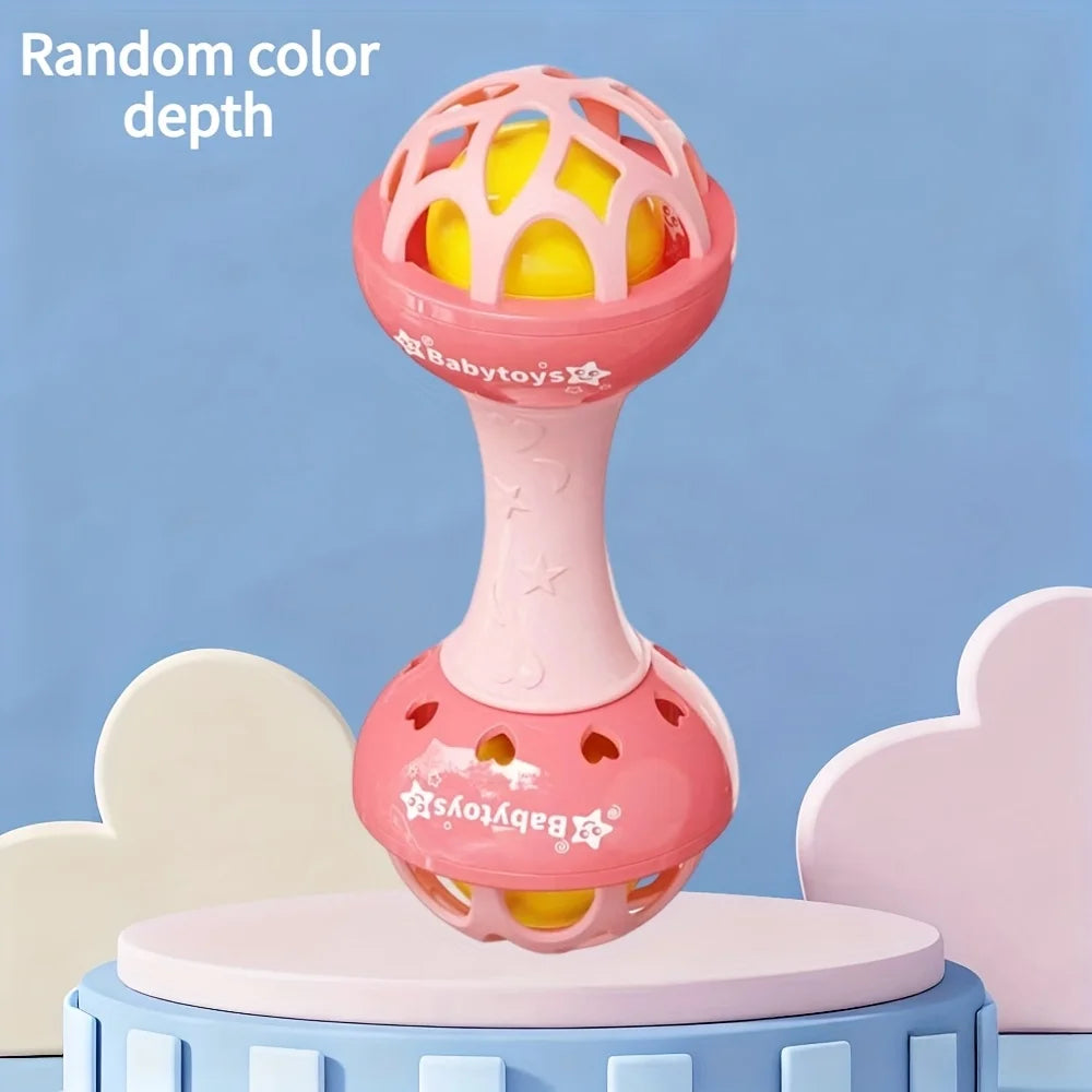 Baby Double Headed Ringing Toy Available Multiple Colors Bright