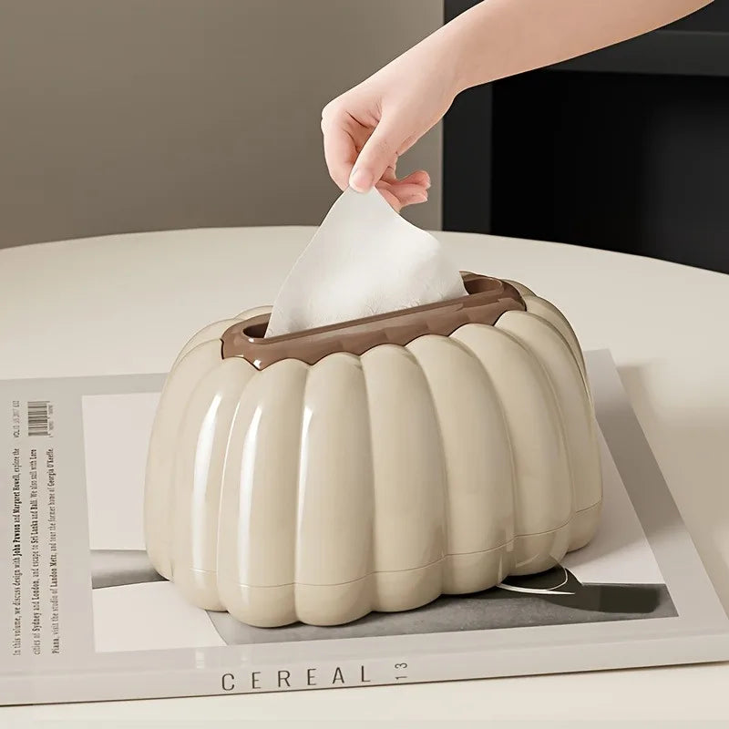 Modern Luxurious Tissue Box Cover Lid Stylish Plastic Rack Living