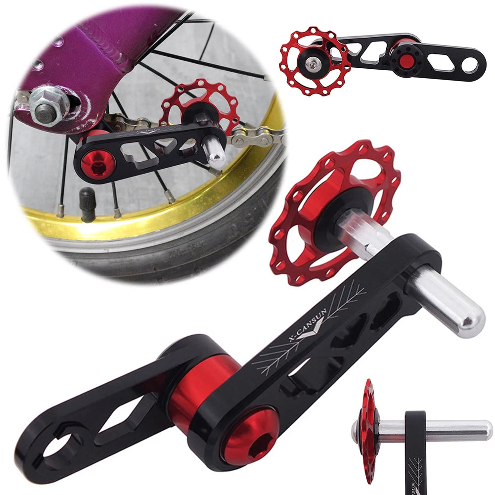 Bicycle Single Speed Chain Guide Aluminum Alloy Bike Pulley Jockey