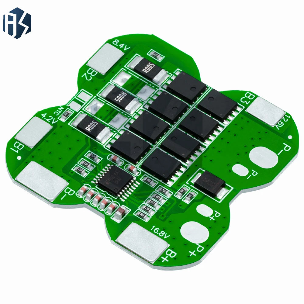 4S 14 8V LiFePO4 16 Li-ion BMS Protection Board 20A Continuous Zpaxo