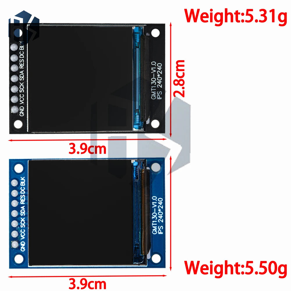 0 96 IPS SPI LCD Module ST7735 Driver IC 80 160 HD 65K Full Not OLED Zpaxo