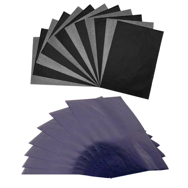 A4 Carbon Paper Reusable Image Paper Pattern Letters Tracing Paper Copy Paper Copy Carbon Paper Painting Tracing Accessories Zpaxo