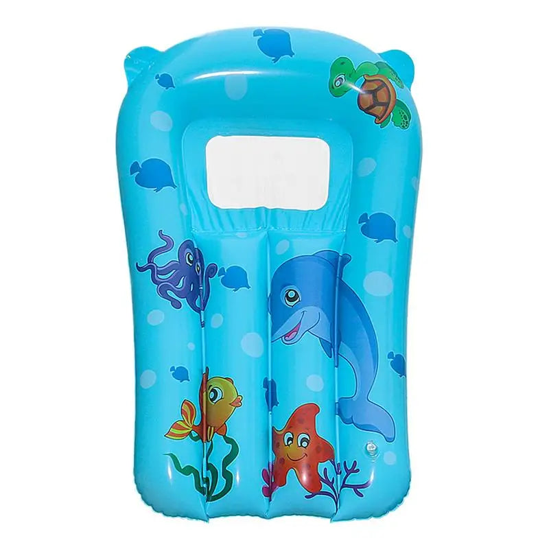 Pool Floats for Kids Inflatable Pool Float Non-Slip Fun Swim Floaty Blow Water Toy for River Lake Backyard Swimming Outdoor Zpaxo
