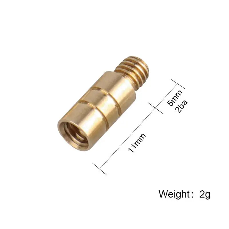 Brass Dart Weight Add Accentuator Shaft Weights 2BA Throwing Game Zpaxo