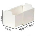 Adjustable Drawer Divider Plastic Storage Organizer Kitchen Bathroom