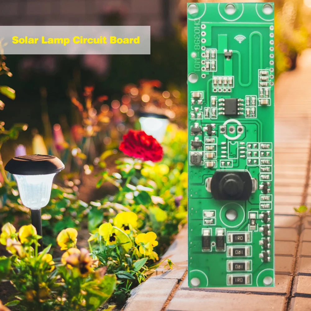 3 2V 7V Radar Induction Solar Wall Light PCB Lamp Control Board