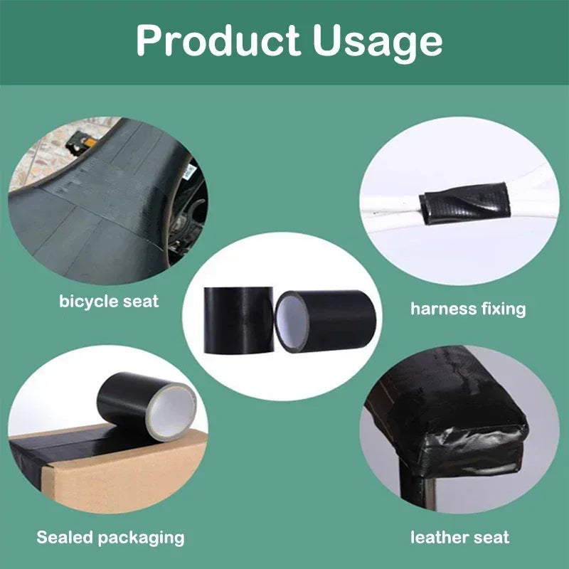 Waterproof Leather Repair Patch Tape for Outdoor Use,Ideal for Motorcycle Seat Cushion, Car Seat, Sofa Repair and Window Shading Zpaxo